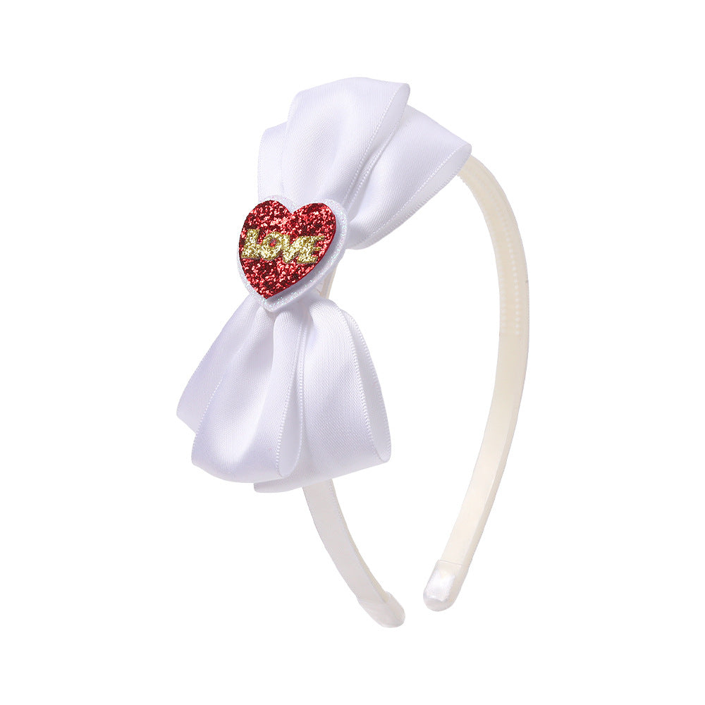 Wholesale Valentine's Day bow party headband hair accessories headdress